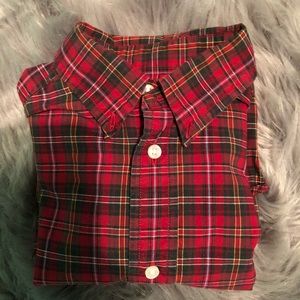 Boys Ralph Lauren Holiday Christmas plaid Shirt